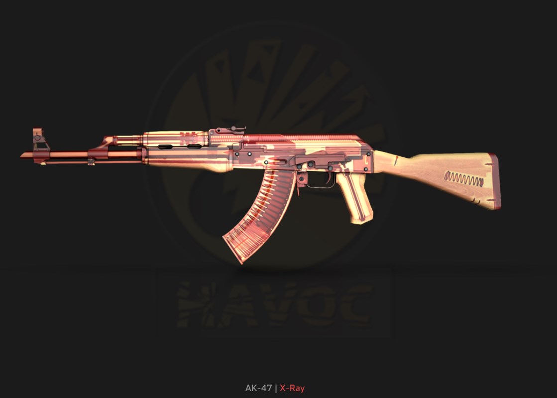 Rayos X AK 47