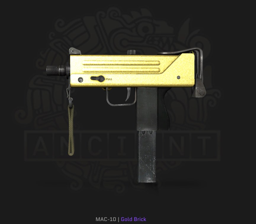 MAC-10 Gold Brick