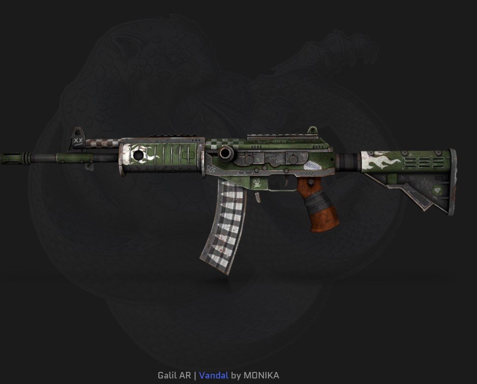 GALIL AR Vandal